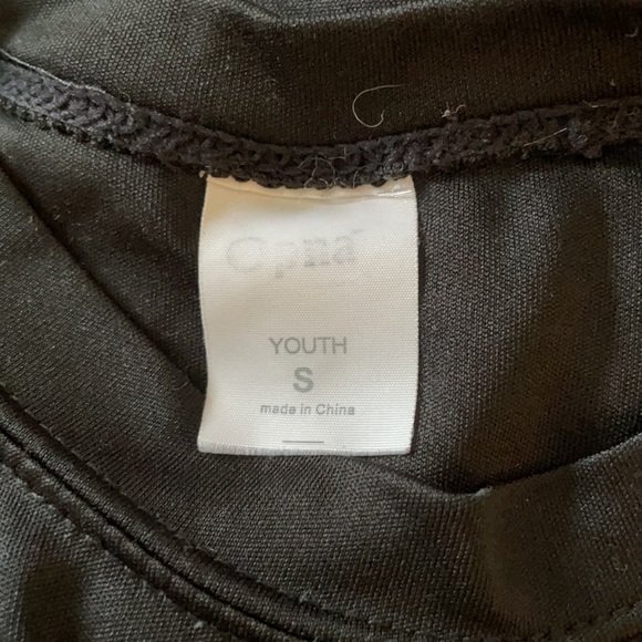 Opna Girls’ Black Active Tee - Picture 3 of 3